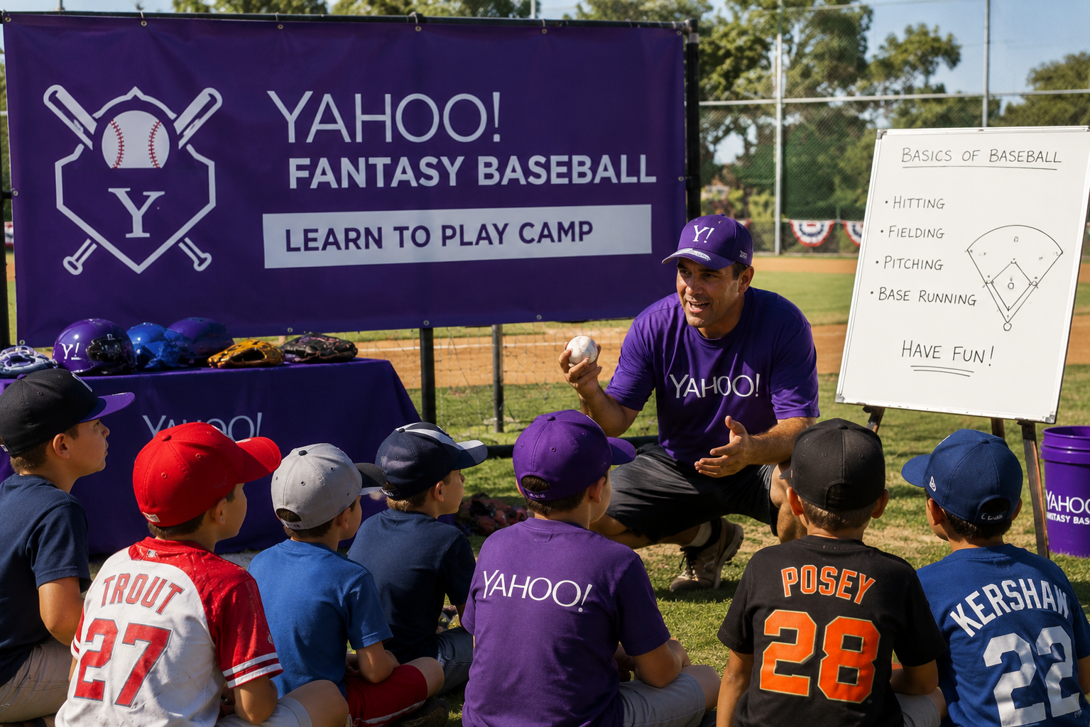 Send JL to Fantasy Camp for Dummies